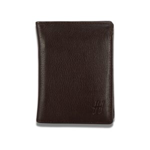mens leather wallet (brown) halsey